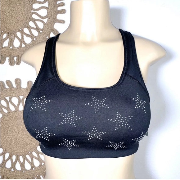 PINK Victoria's Secret Other - PINK Victoria’s Secret Sports Bra XS Stars Bling